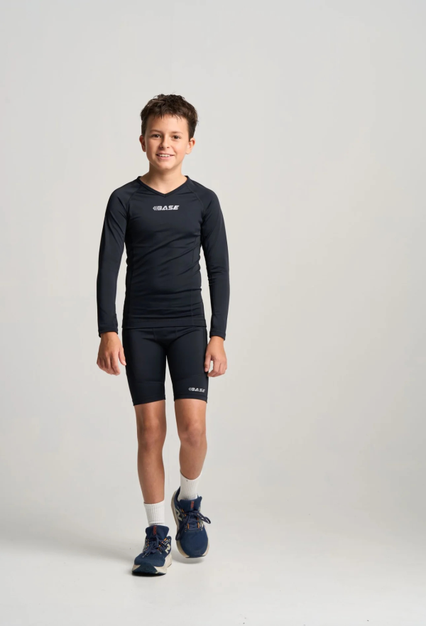 BASE Youth Long Sleeve Compression Tee - Image 3