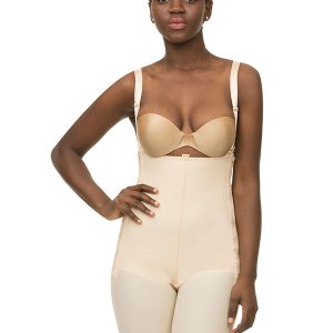 Isavela Body Suit with Suspenders - Mid Thigh (BS03)